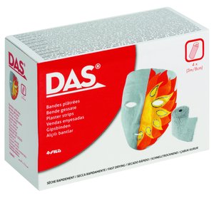 YESO DAS PAQUETE 4 TIRAS de 3 m x 8 cm