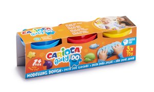 PLASTILINA CARIOCA BABY DOUGH C/3