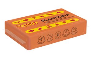 PLASTILINA JOVI 70 PAST. NARANJA C/30