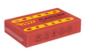 PLASTILINA JOVI 70 PAST. ROJA C/30