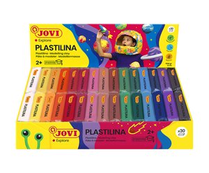PLASTILINA JOVI 70 PAST. COL.SUR C/30