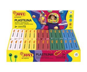 PLASTILINA JOVI 70 PAST. COL.BASICO C/30