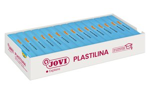 PLASTILINA JOVI 71 PAST. AZUL CLA. C/15