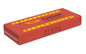 PLASTILINA JOVI 71 PAST. ROJO C/15