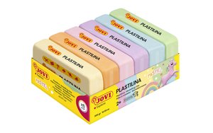 PLASTILINA JOVI 70 PASTEL PAST. C/6