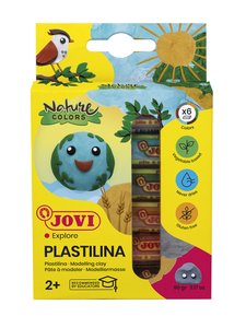 PLASTILINA JOVI 90 NATURE BARRA EST.6