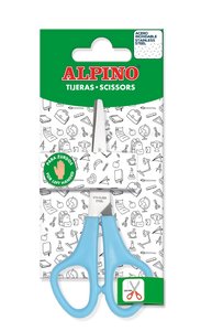 TIJERA ESC. ALPINO 13CM ZURDOS BLISTER