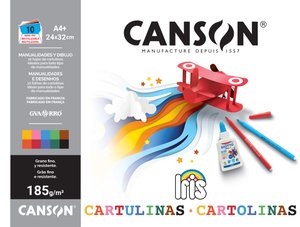 CARTULINA A4+ IRIS MINI PACK de 10