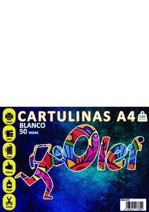 CARTULINA A4 OLEF 185g BLANCO P/50