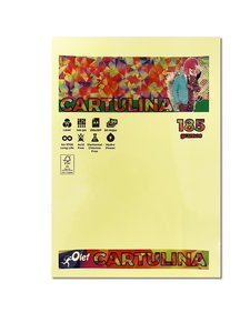 CARTULINA A4 OLEF 185g PALIDOS P/50