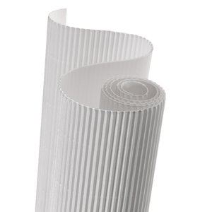 CARTON ONDUL.CANSON R.0,5x0,7 BLANCO P/1