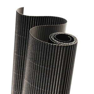 CARTON ONDUL.CANSON R.0,5x0,7 NEGRO P/10