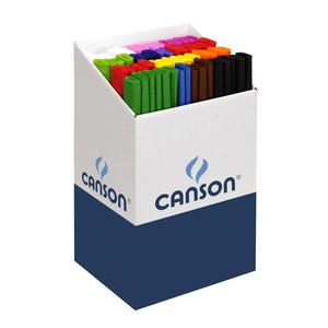 PAPEL CREPE CANSON 30g 0,5x2,5  EXP.60 V