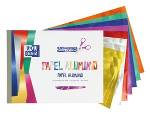 BLOC OXFORD MANUAL. 10h PAPEL ALUMINIO