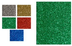 GOMA EVA FIXO 22x30 PURPURINA AZUL P/5