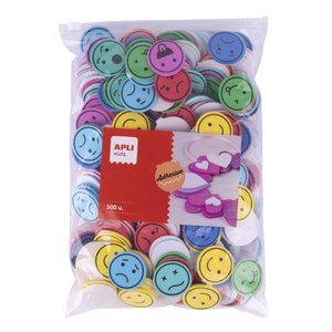 GOMA EVA APLI FORMAS CARAS EXPRES. B/500