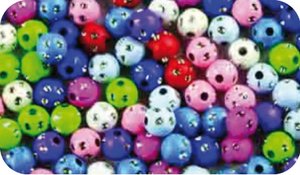 ABALORIOS PLASTICO FIXO REDONDOS 30gr.