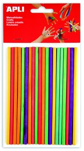 PALILLOS REDON. MADERA 15cm. B/25