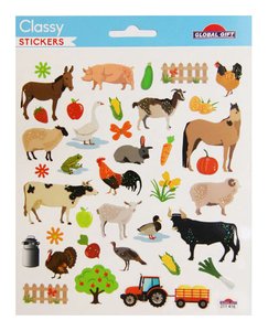 STICKERS ERIK Bl.1h. CLASSY ANIMALES GRA