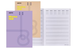 BLOC MUSICA ADDITIO TAB 4 PTG. A4