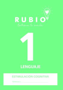 CUADERNO RUBIO A4 ESTIM.COGN.LENGUAJE 1