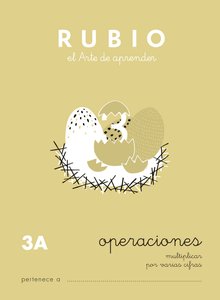 CUADERNO RUBIO A5 OPERAC.y PROBLEMAS  3A