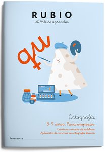 CUADERNO RUBIO ORTOGRAFIA 3 8-9 AÑOS