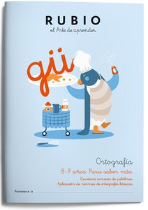 CUADERNO RUBIO ORTOGRAFIA 4 8-9 AÑOS