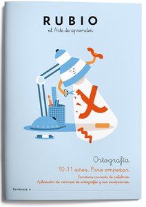CUADERNO RUBIO ORTOGRAFIA 5 10-11 AÑOS