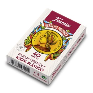 BARAJA ESPAÑOLA PLAST. 40 CARTAS 2100