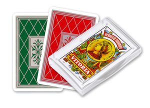 BARAJA Nº  27  50 CARTAS CAJA DE PLASTIC