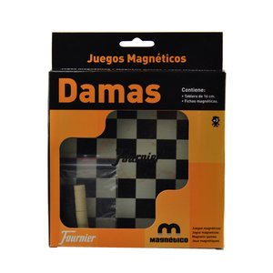 JUEGO MAGNETICO DAMAS 16 Cmts
