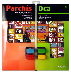 JUEGO PARCHIS OCA 40X40 CON ACCESORIOS