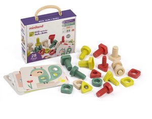 JUEGO ED.MINILAND ECO ACTIV.NUTS&BOLTS