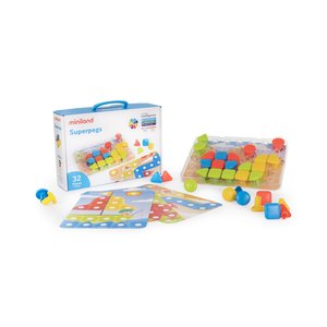 JUEGO ED.MINILAND SUPERPEGS (2-5 años)