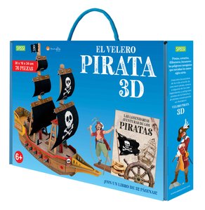 PUZZLE MANOLITO B. EL VELERO PIRATA 3D