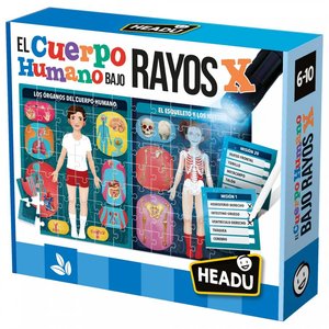 JUEGO EDUCATIVO HEADU CUERPO HUMANO X