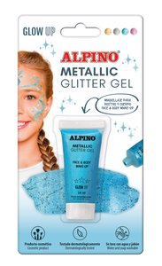 MAQUILL.ALPINO GLITTER MET. AZUL B/1