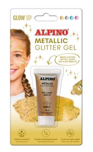MAQUILL.ALPINO GLITTER MET. ORO B/1