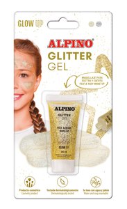 MAQUILL.ALPINO GLITTER MET. ORO B/1