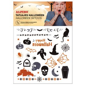 MAQUILL.ALPINO TATUAJE HALLOWEEN