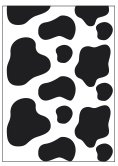 BOLSA DISFRAZ 56x70 IMPRESA BL/NEGRO