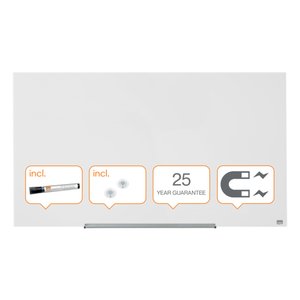 PIZARRA NOBO DIAMOND 1260x711 BLANCA