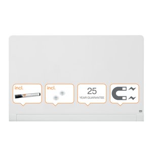 PIZARRA NOBO DIAMOND RD.1264x711 BLANCA