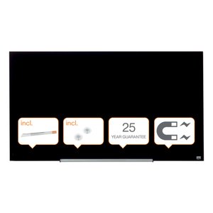 PIZARRA NOBO DIAMOND 1260x711 NEGRA