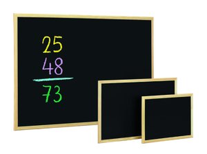 PIZARRA NEGRA MARCO PINO 60x90 cm