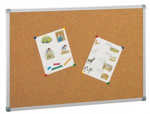 TABLERO DE CORCHO M.ALUMINIO 60X90