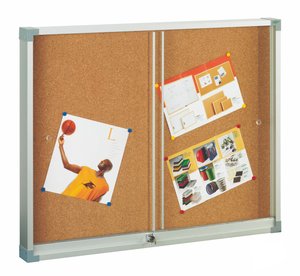 VITRINA ANUNCIOS 60X80 ESTRUCTURA ALUMIN