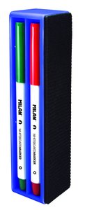 BORRADOR PIZARRA MILAN + 4 ROTULADORES