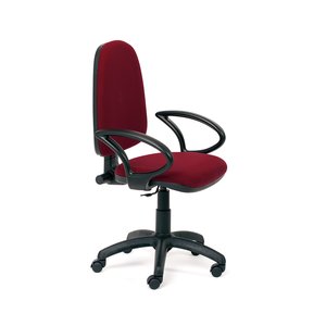 SILLA ROCADA RD-930/2 GRANATE CON BRAZOS